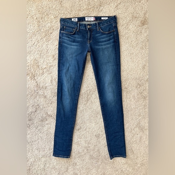 Lucky Brand Womens Jeans size 4 White Oak Lolita Skinny Medium Blue Stretch USA - Picture 9 of 9